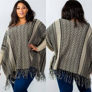 plus size ponchos and wraps